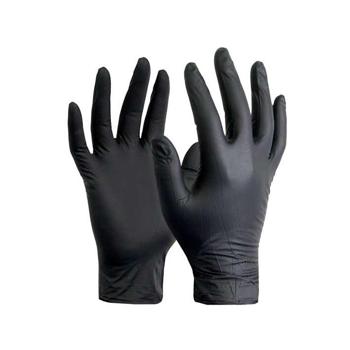 Guante de nitrilo negro