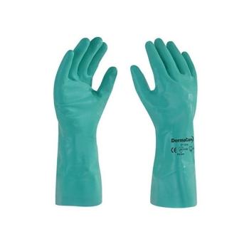 Guante de nitrilo verde